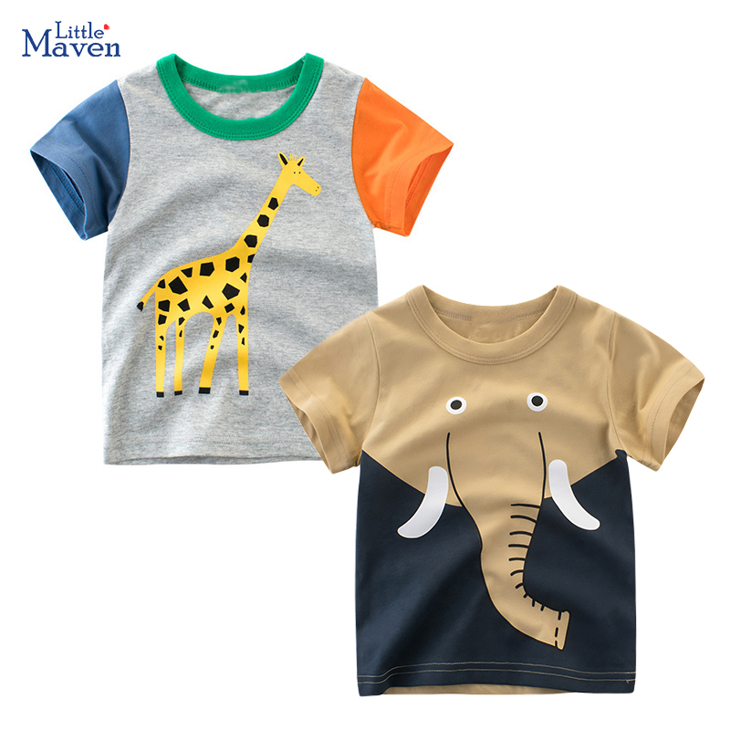 Baby Clothing Elephant - Футболка для мальчиков Little maven, детская