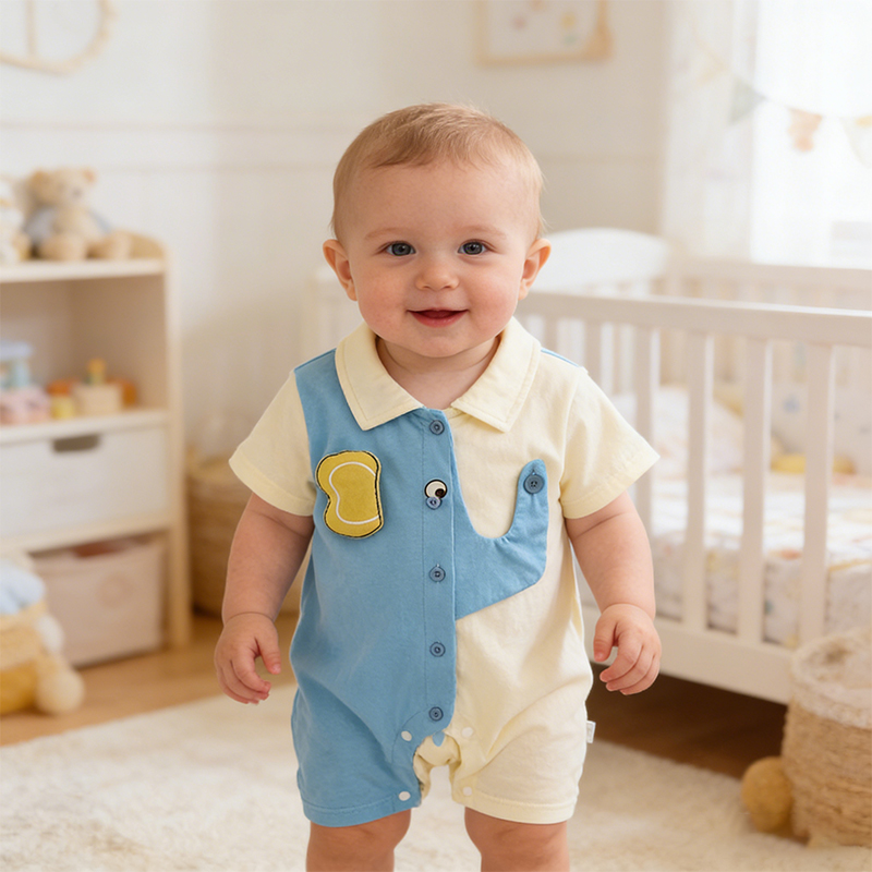 Baby Clothing Elephant - Летний комбинезон для малышей, комбинезон с