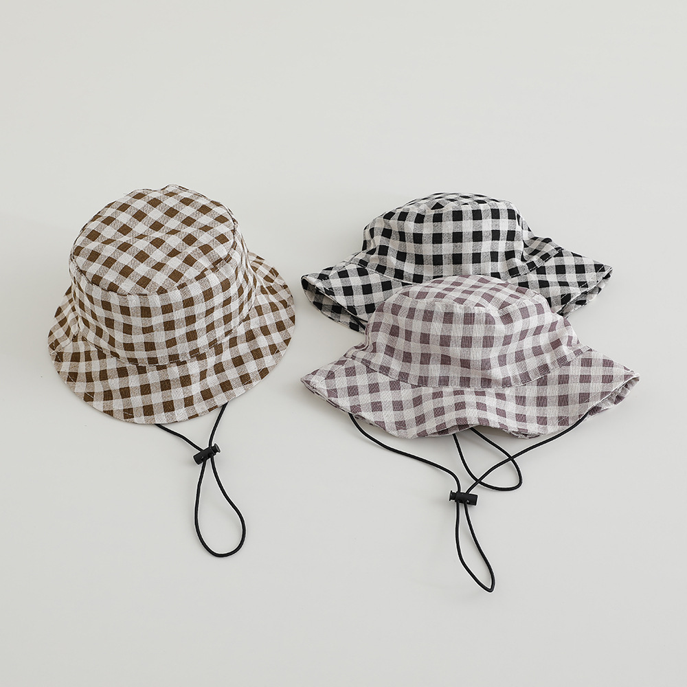 Sun Hat Wide Brim - Широкополая осенняя панама для малышей с
