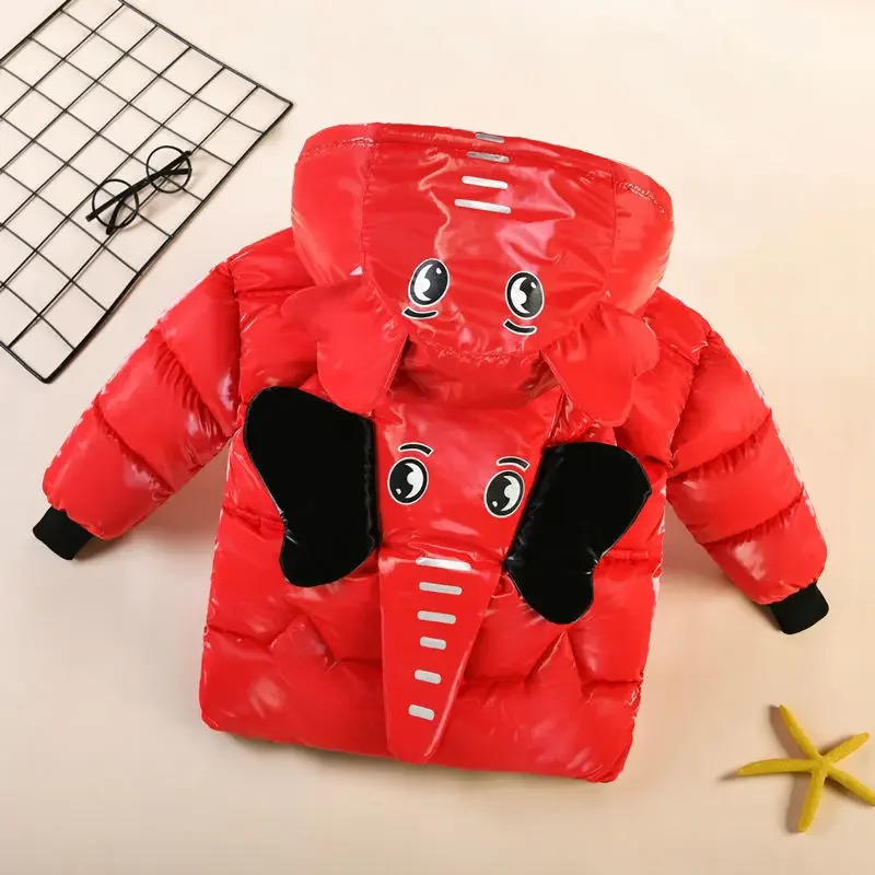 Зимняя утолщенная теплая куртк – обзор и цена Baby Clothing Elephant