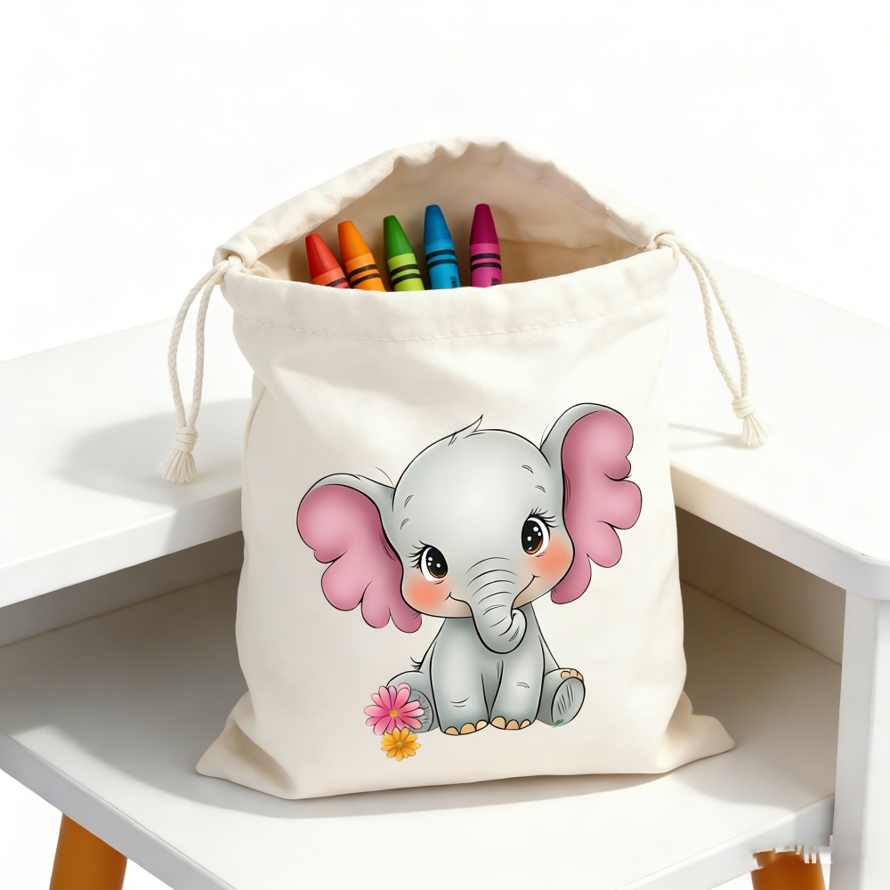 Мешочек на шнурке с индивидуал – обзор и цена Baby Clothing Elephant