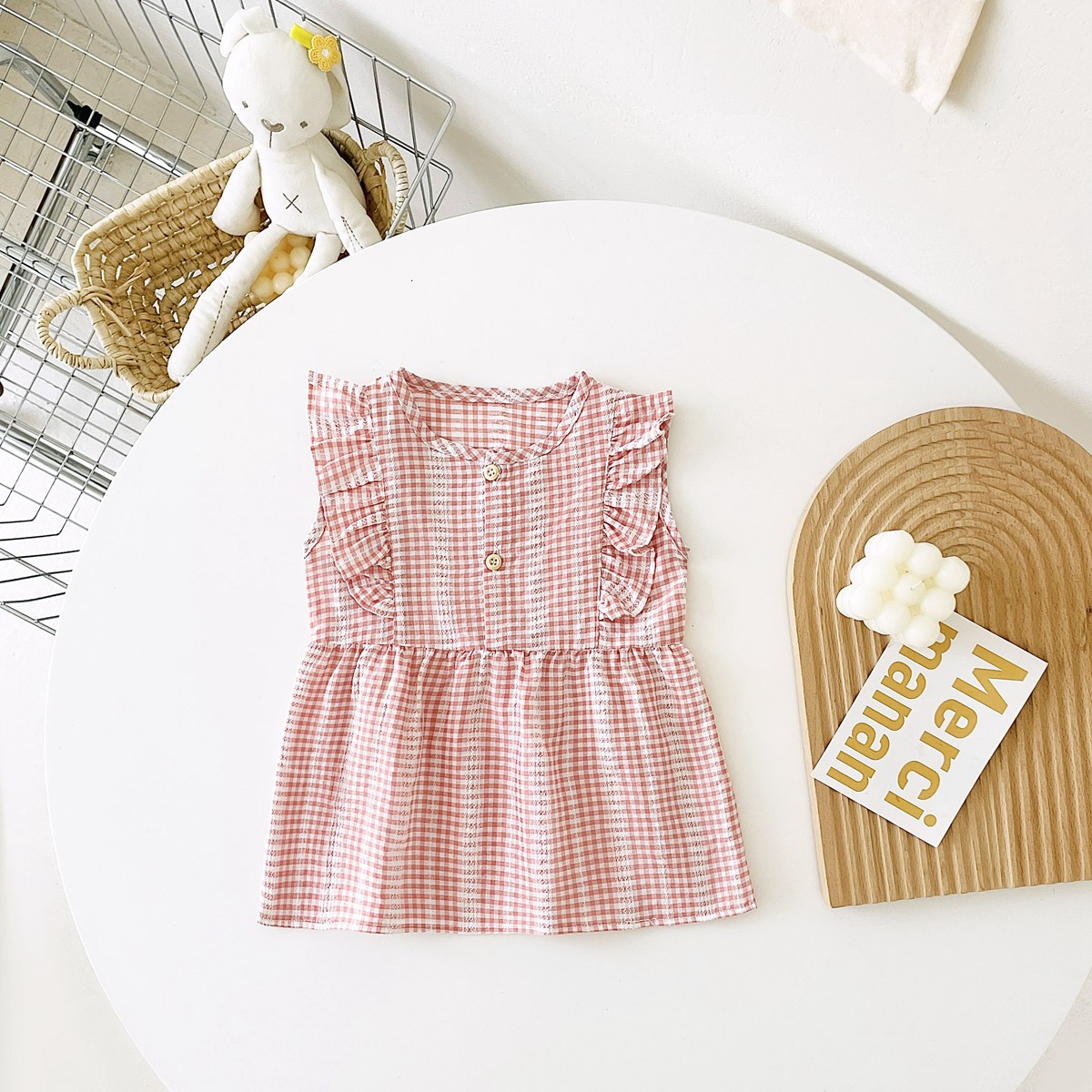 Хлопковое платье Sanlutoz для  – обзор и цена Baby Clothing Pk