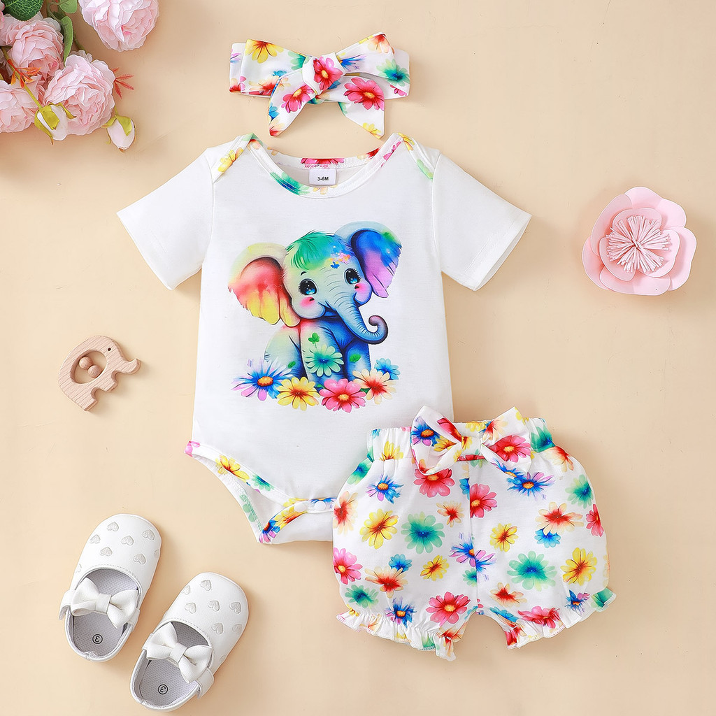 Комплект одежды из 3 предметов – обзор и цена Baby Clothing Elephant